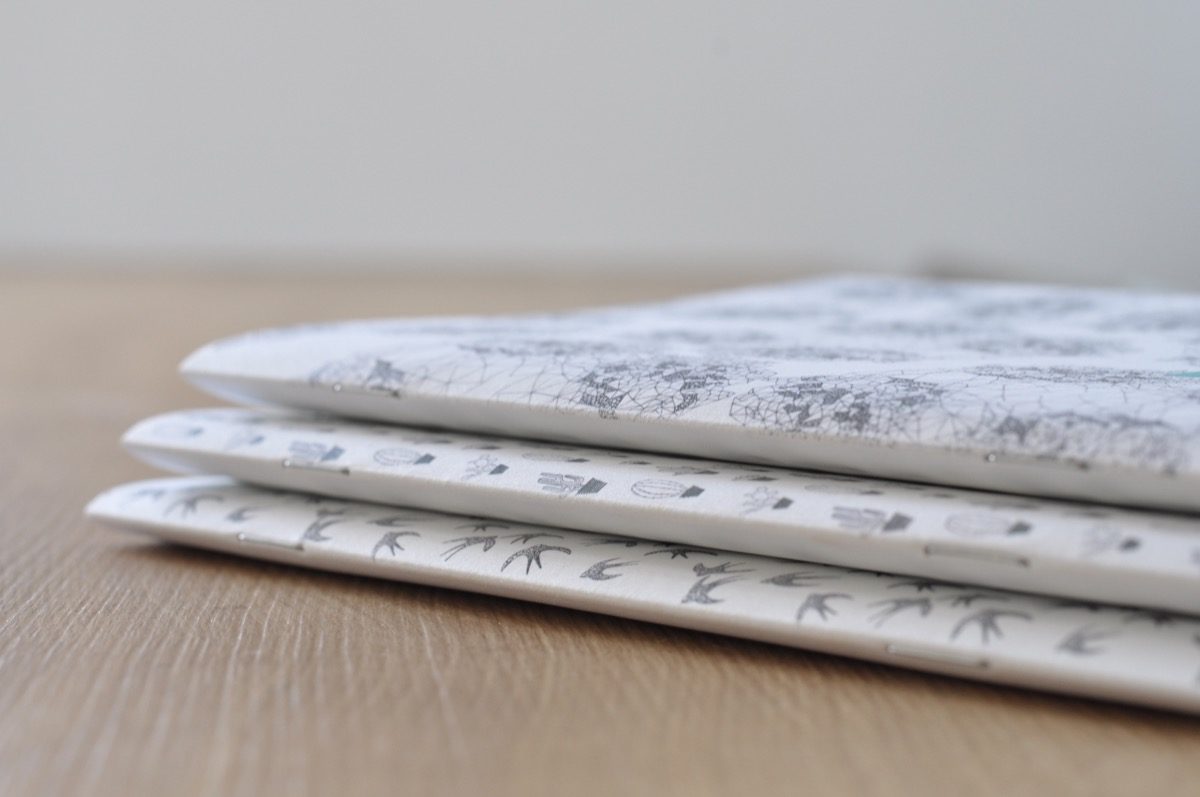 3 modèles carnets, les manies de Marion, papeterie française haut de gamme