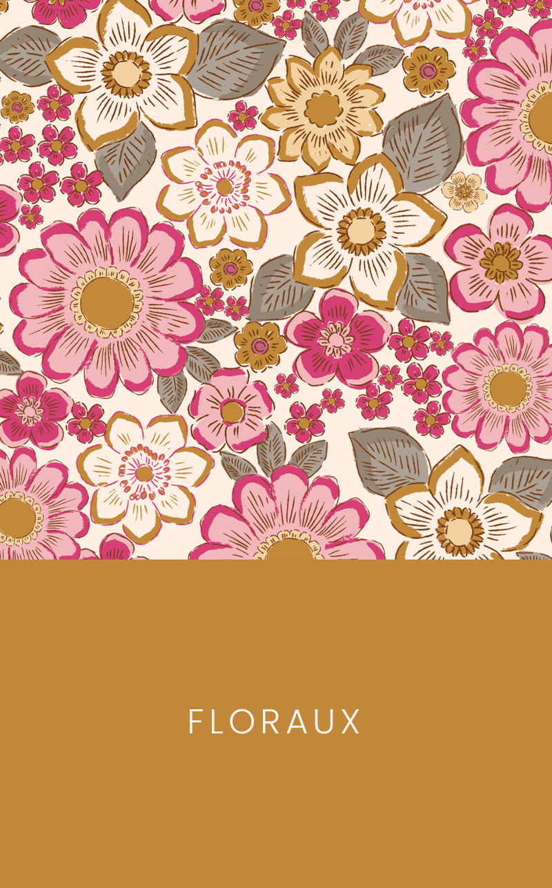 Les motifs floraux
