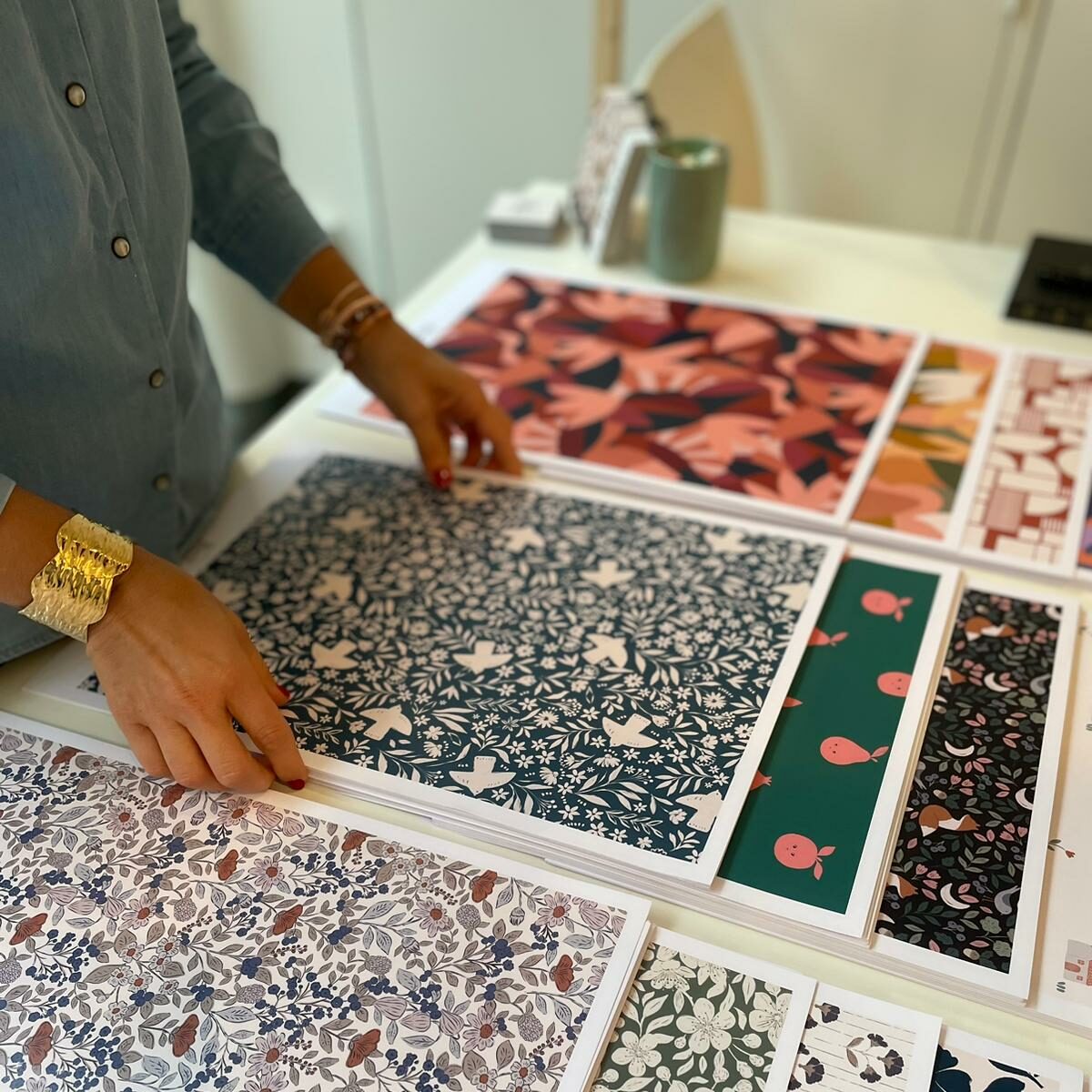 Designer textile freelance - Création de motifs exclusifs