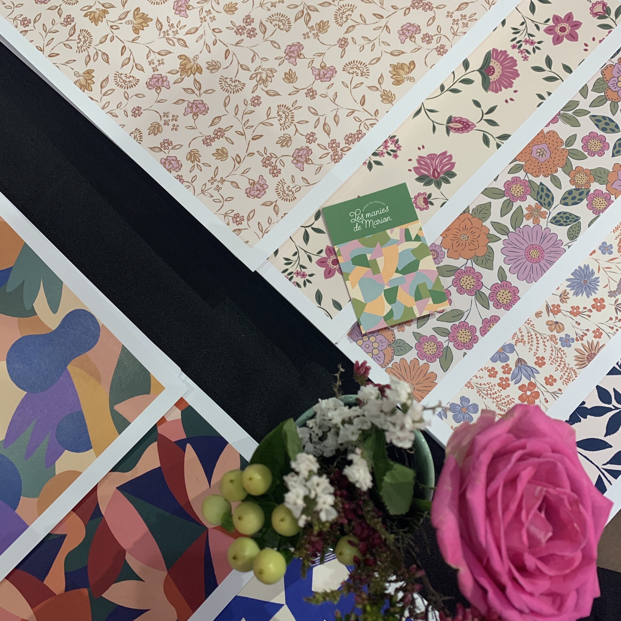 Designer textile freelance - Création de motifs exclusifs - Collection de motifs